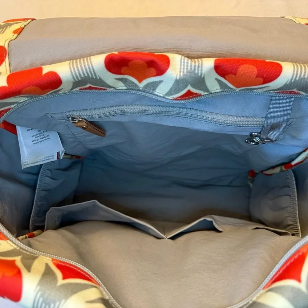 Petunia Pickle Bottom Boxy Baby Bag | Coated Canvas | Excellent Condition